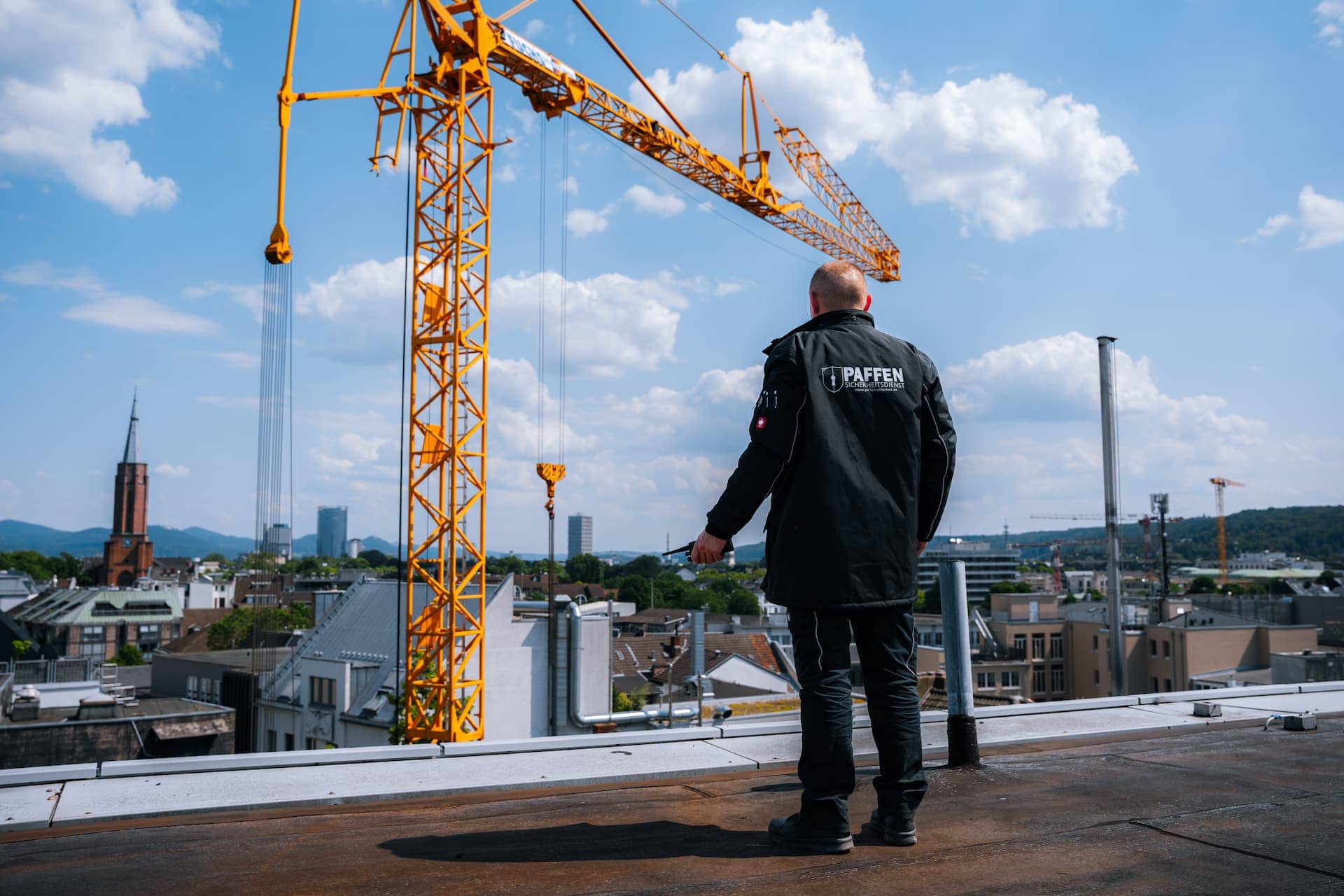 Baustellenbewachung von Paffen Sicherheit