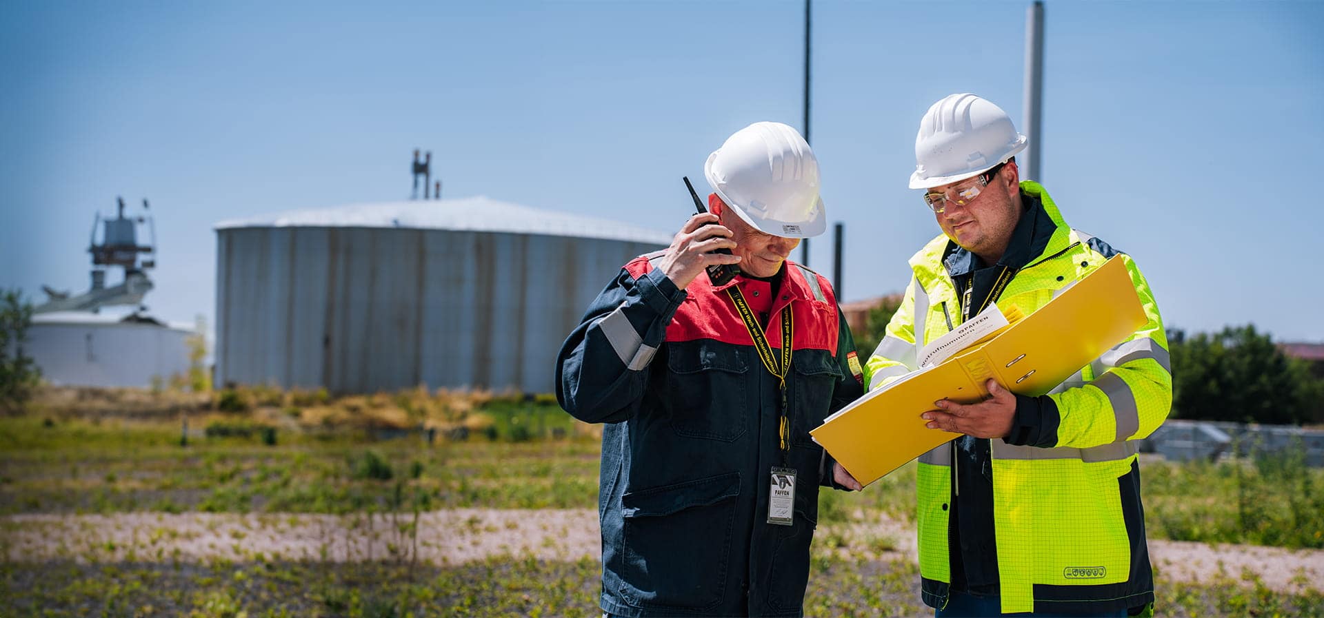 Sicherungsposten von Paffen.