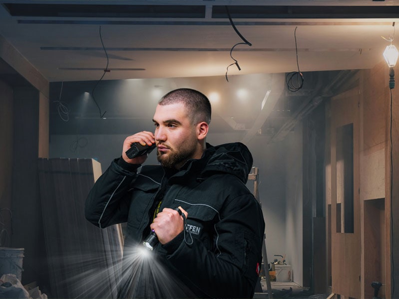 Regelmäßige Kontrollgänge nach Protokoll