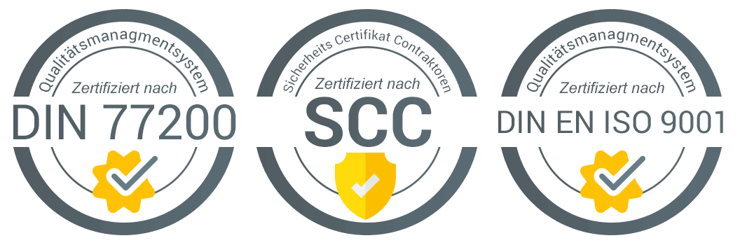 Paffen Sicherheit in Bonn ist zertifiziert